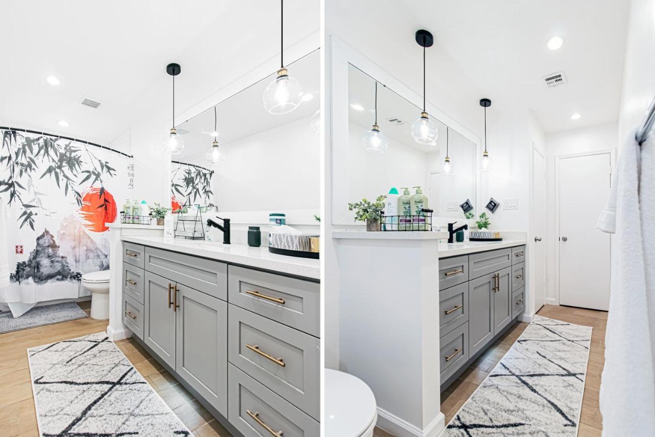 Open Airy Custom Designed Home - 2Kings - Sleeps 14 Houston Eksteriør billede